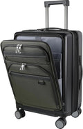 KROSER Hardside Expandable Carry On Luggage 22x14x9 Airline Approved by KROSER