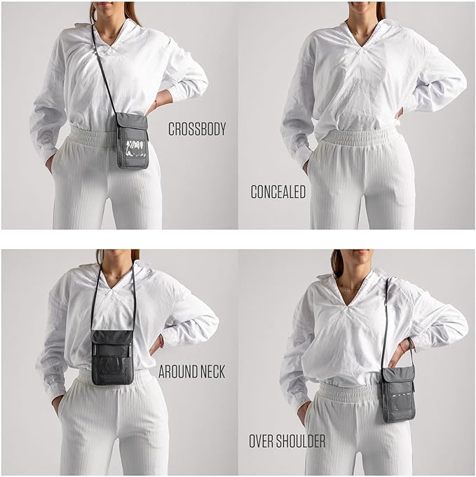VENTURE 4TH Passport Holder Neck Wallet - Image 7