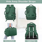 Travel laptop Backpack for Women, Personal Item Size Flight Approved, 16 Inch - Image 5