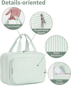 Narwey Striped Travel Toiletry Bag - Image 8