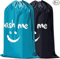 HOMEST 2 Pack XL Wash Me Travel Laundry Bag, Dirty Garments Organizer, Large by HOMEST