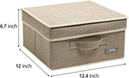 YueYue 4 Pack Small Fabric Storage Box - Image 6