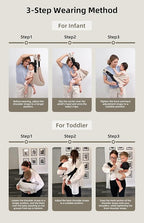Baby Sling Carrier Newborn to Toddler, 2025 Upgraded Houndstooth Baby Sling - Image 7