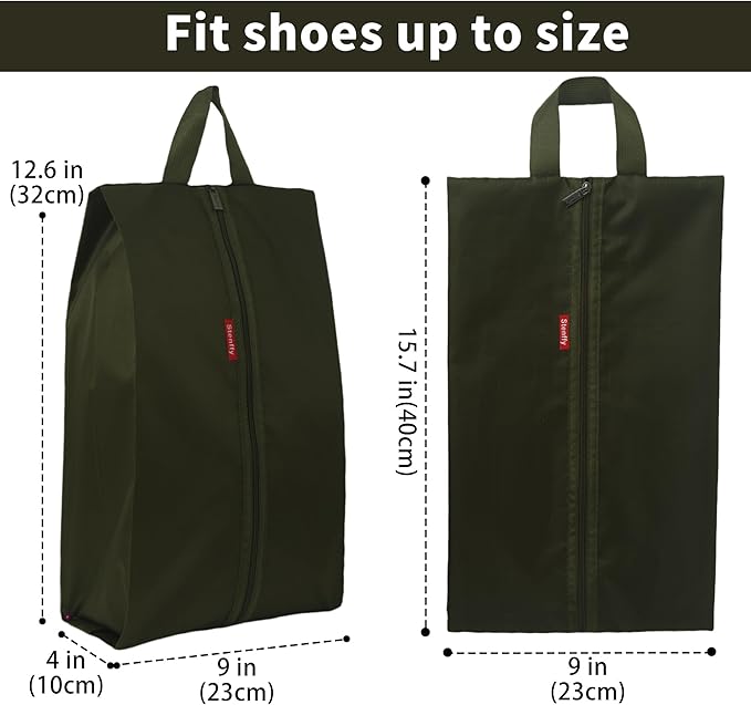 6pcs Portable Shoe Organizer, Travel Pouches - Image 3