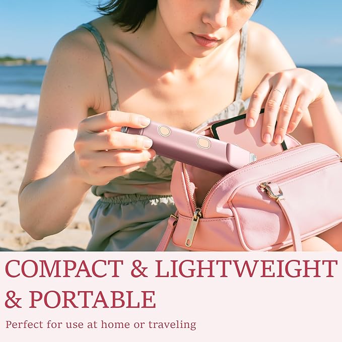 2 in 1 Bikini Trimmer for Women: Electric Razor & Shaver [IPX7 Waterproof] with Dual Heads for Body Pubic Hair - Rechargeable Lady Facial Trimmer for Underarm Leg Arm Face