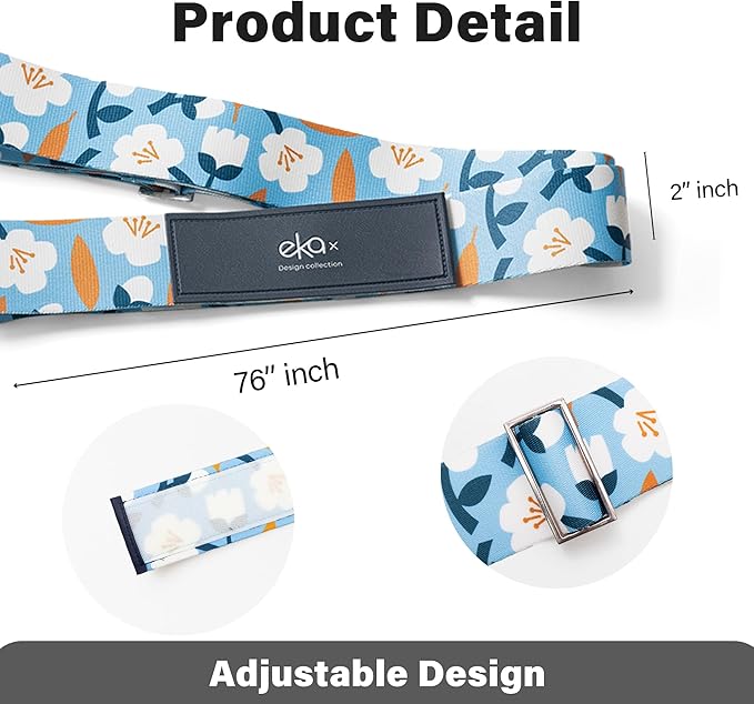 Luggage Straps for Suitcases, Adjustable Luggage Elastic Belt, Travel - Image 4
