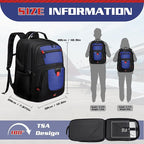 Travel Backpack, Extra Large Backpack, Laptop Bag - Image 2