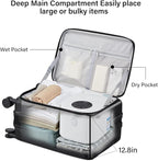 Hanke Hardside Expandable Checked Luggage, 24 Inch Top Opening Trunk Luggages - Image 3