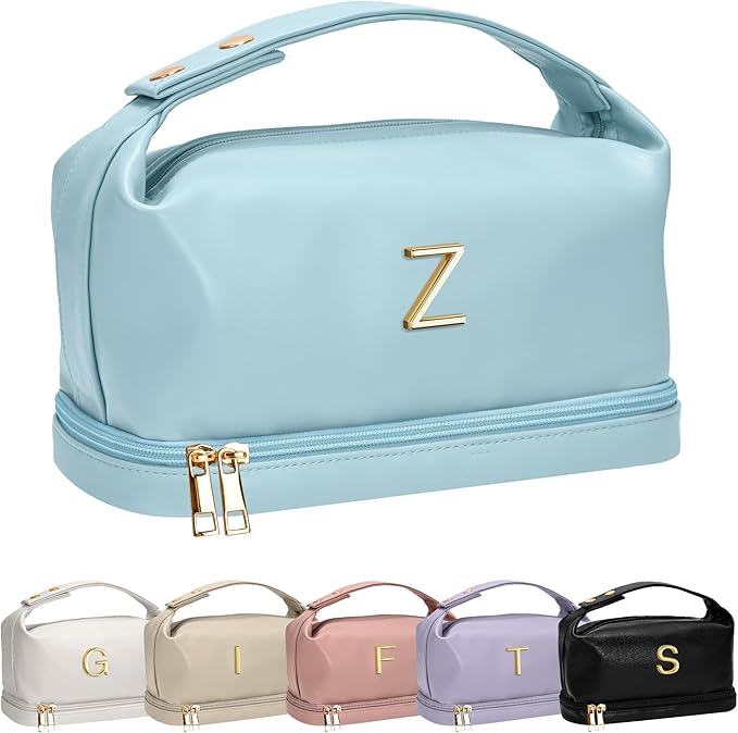 College Girl Gift Ideas, Personalized Makeup Bag by Vogewood