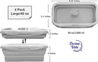 Cocina Vida Collapsible Silicone Food Storage Containers - Image 3