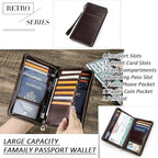 CONTACTS Travel Passport Wallet - Image 2