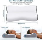 Cervical Neck Pillow for Pain Relief, Contour Memory Foam Pillows for Sleeping - Image 2