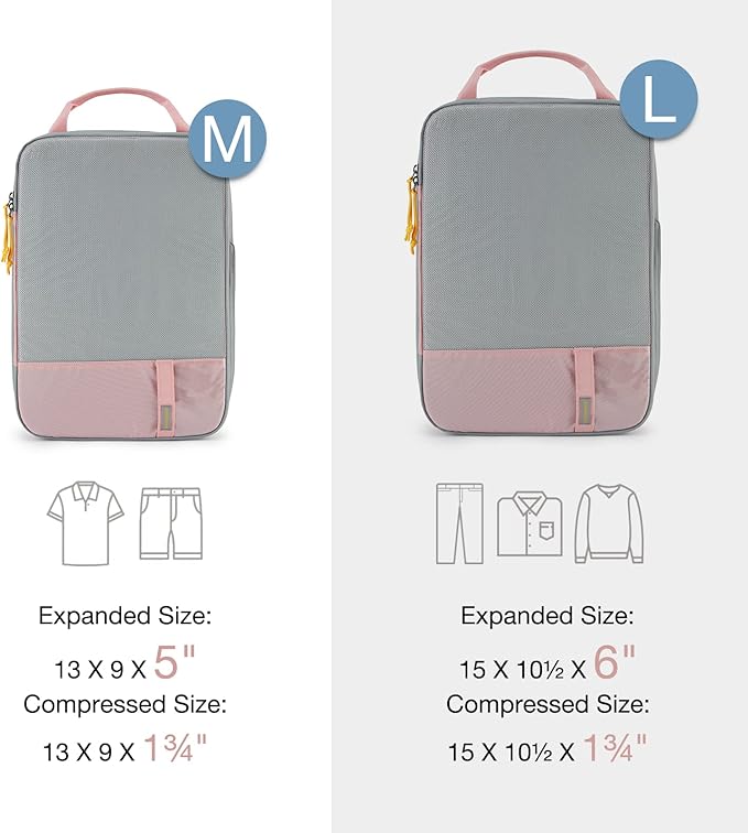 BAGSMART 6 Set Compression Packing Cubes - Image 2