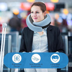 Neck Pillow Airplane, 100% Pure Memory FoamTravel Neck Pillow Travel Neck - Image 7