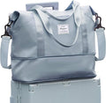 Travel Duffel Bag, Sports Tote Gym Bag, Shoulder Weekender Overnight Bag by WONHOX