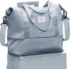 Travel Duffel Bag, Sports Tote Gym Bag, Shoulder Weekender Overnight Bag by WONHOX