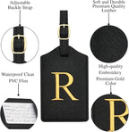 Luggage Tag PU Leather for Suitcase Baggage Handbag Travel Bag Label Suitcase - Image 3