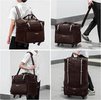 mixi Travel Bag with Wheels Expandable Foldable Luggage Bag Collapsible Rolling - Image 7