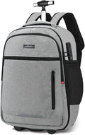 lychee Concealable Rolling Backpack-Adult Business Laptop Backpack by Lychee