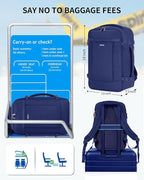 ECOHUB Travel Backpack for Men Women, Carry on Backpack - Image 2