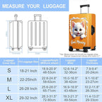 Luggage Cover Washable Suitcase Protector Anti-scratch Suitcase cover Fits - Image 6