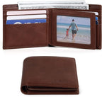 VISOUL Leather Wallets Bifold for Men - Image 2