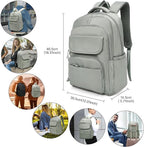 FOXLOVER Travel Laptop Backpack, Anti-Theft Slim Business Backpack, School - Image 6