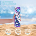 6 Pack Microfiber Thin Lightweight Beach Towel Oversized 71x32 Extra Large Sand - Image 2