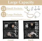 Travel Jewelry Case Organizer for Women, Jewelry Binder - Image 5