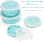 CARTINTS Silicone Collapsible Food Storage Containers-Prep/Storage Bowls - Image 3