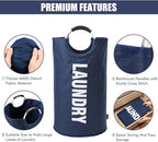 DOKEHOM 125L X-Large Collapsible Washing Laundry Basket Bag - Image 6