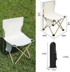 Folding Camping Chair for Small man, Portable Outdoor Backpacking Chair for - Image 3