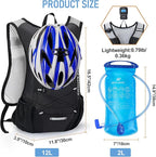 Lightweight Hydration Backpack, Running Backpack - Image 5