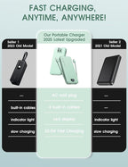 Portable Power Bank, 12000mAh 22.5W Phone Charger - Image 2