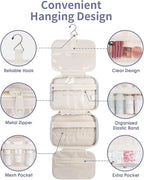 Narwey Striped Hanging Toiletry Bag - Image 3