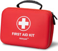 First Aid Kit 340 Piece, Premium Waterproof Hard Shell Medical Kit by Atickyaid