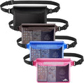 HEETA Waterproof Fanny Pack, Waterproof Pouch Dry Bag 2/3/4 Pack by HEETA
