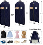 BALEINE 2PK Heavy Duty Garment Bag - Image 2