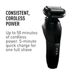 Bevel Electric Shaver for Men, Mens Foil Shavers for face, Wet & Dry Shave - Image 6