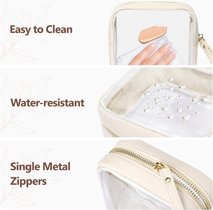 PACKISM Small Clear Makeup Bag - Image 7