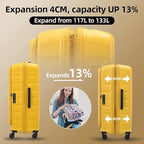 2 Pieces 20/29 Luggage Sets, 20 Inch Cabin Luggage - Image 7