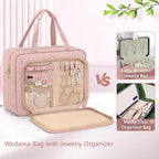 Wedama Toiletry Bag for Women, Hanging Travel Toiletry Bag - Image 3