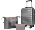 Luggage Set 3 Piece Luggage Set ABS hardshell Spinner Wheels Luggage Carry on by Aklsvion