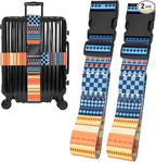 Bohemia Luggage Straps for Suitcases, Adjustable Luggage Travel Belts to Keep by Unknown