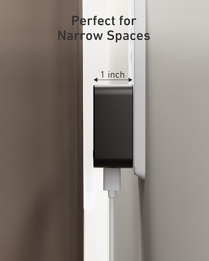 Nekmit 67W Flat USB C Charger Block, 3-Port GaN Fast Wall Charger, USB C Wall - Image 5