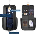 Noozion Garment Bag for Travel Large Carry On Suit Bag Hanging Travel Suit Bags - Image 2