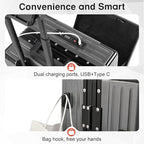 Carry On Luggage 22x14x9 Airline Approved Aluminum Frame, 20 Inch Hard Shell - Image 6
