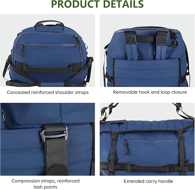 Vomgomfom 86L Collapsible Wheeled Luggage - Image 9