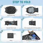 G4Free Packable Hiking Backpack 20L Lightweight Foldable Travel Daypack - Image 7