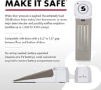 SABRE 120 dB Wedge Door Stop Security Alarm, Extremely Loud Wireless Alarm - Image 5